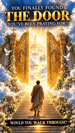 You Finally Found the Door You've Been Praying For… Would You Walk Through? ✝️ #shorts