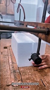 Precision tool for cutting foam creating custom cavities