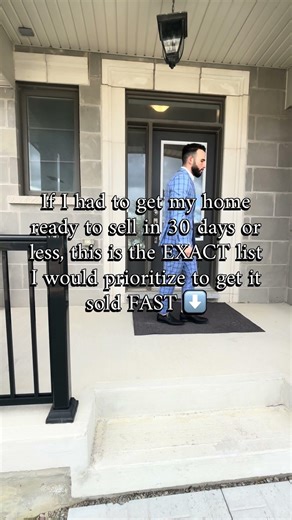 How I would prep my home to sell in the next 30 days ⏳
