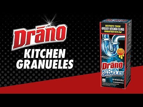 Drano Granules: How to Unclog Tough, Greasy Kitchen Drains