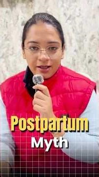 Post-partum Myth Busted 🤱 | Delivery ke Baad Sirf Rest Zaroori Hai?Post-partum Care #pregnancytips