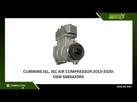 Cummins ISL, ISC Air Compressor 2013-2020: OEM 5585420RX