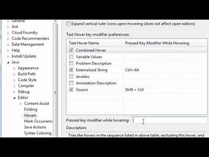 19. How to Turn Off Tooltip in Eclipse (Hindi)