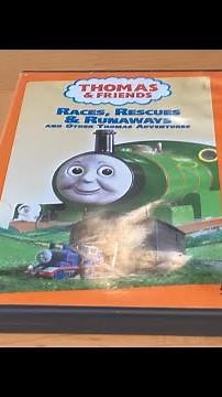 Reviews, Thomas, the tank, engine races, rescues, and runaways on VHS and DVD