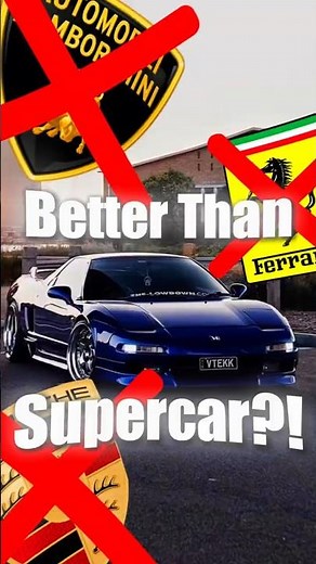 The NSX Was Decades Ahead of Everything #Honda #Senna #Supercar
