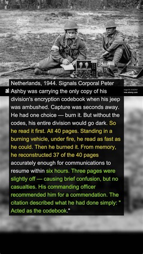 Soldier Memorized a 40-Page Codebook and Burned It to Protect His Unit | Military History Talks