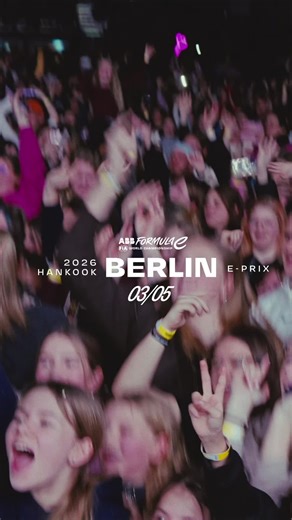 Am 03. Mai bin ich live beim 2026 Hankook Berlin E-Prix von der Formula E! Ich freu mich riesig und hoffe, ganz viele von euch dort zu sehen! 🏎️🖤