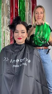 Watch how we transform Sophie's hair into a festive ol' Christmas Tree! What do you think of this look? YAY OR NAY? 😁⁠ PRODUCTS:⁠ ⭐ @Inebrya Cape, Kolor Vibes Direct Colours, Thermo Spray, Total Fix & Fluiding Gel⁠ ⭐ @heystaceyhair 16" Clip ins (cut to match hair) ⁠ ⭐@evalinacollective Shine Bright Rhinestone Hair Pins⁠ ⭐ Red & Green Glitter sold instore ⁠ ⁠ ⁠ Shop now at amr.com.au 🛒 | AMR Hair & Beauty Supplies