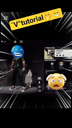 `V° tutorial #freefire #ajjubhaiandsooneeta