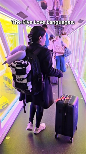 These are our 5 love languages ❤️✈️ #couple #relationship #love #travel #romantic #carryoncouple