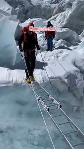 Passing khumbu icefall 🎥 trek to nepal | Nepal Mount Everest