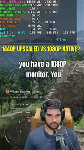 1080P vs 1440P Upscaled for PC Gaming? Why You're Gaming WRONG!
