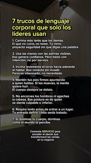 7 trucos de lenguaje corporal