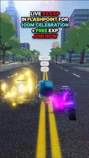 FLASHPOINT LIVE 100M CELEBRATION EVENT FREE EXP GO NOW!