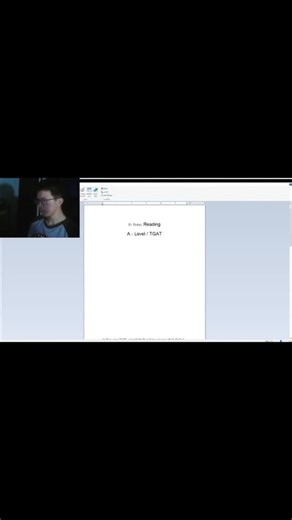 kaka้ on Instagram: "ติวสอบ A level พาร์ท Reading #dek69 #dek70 #dek71 #fartapocalypse"