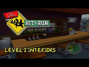 The Simpsons Hit and Run - Level 2 Interiors #thesimpsons #simpsonshitandrun