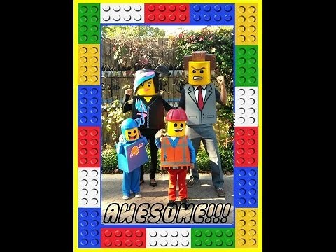How to make The LEGO Movie Costumes. DIY.