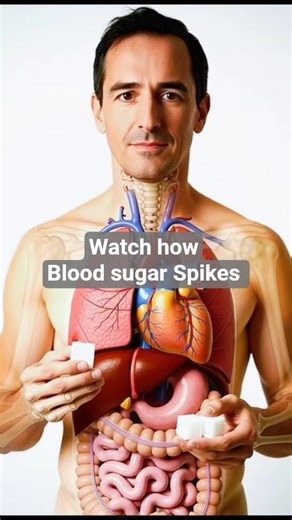 What Sugar Does to Your Blood 🩸 #Sugar #HealthShorts