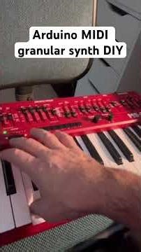 Arduino MIDI granular synth DIY