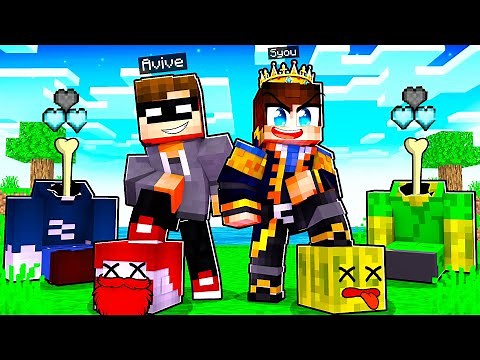 AVIVEHD and SYOU make TEAM and DESTROY ALL in Minecraft HEROES