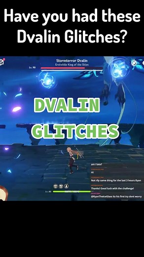 Exploring Dvalin Glitches in Genshin Impact