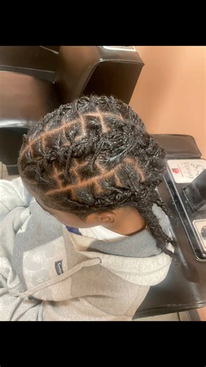 This worked me but the end result was well worth it… he loves his hair… | Loc styles and Tutorials