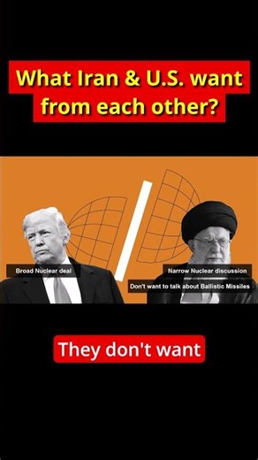 What Iran and US wants from each other - Iran US Nuclear Tension