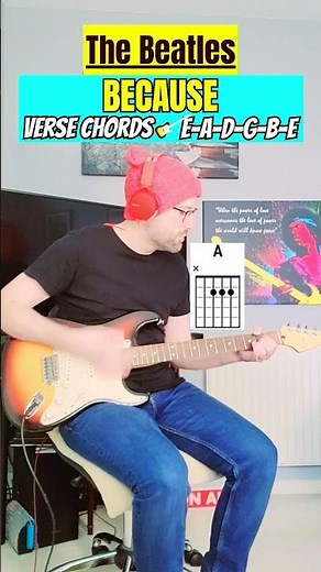 The Beatles - Because (Verse) Guitar Lesson | Chords | Tutorial #guitar #tutorial