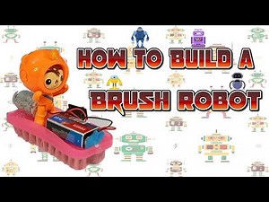 How to Make an Easy BristleBot | How to Build a Brushbot | Jumping Brush Robot | DIY Brush Robot