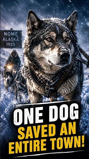 Balto: The Hero Dog Who Saved an Entire Town | True Story That Changed History 🚨🐺❤️