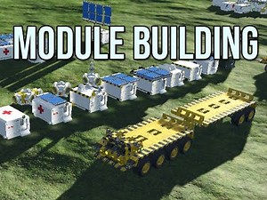 Space Engineer's - Portable Modules Base Building System