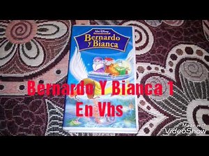 Bernardo Y Bianca 1 En Vhs
