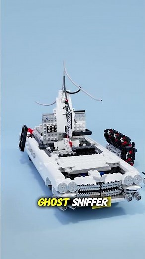 LEGO Ghostbusters ECTO-1 is Pure Satisfaction! 👻✨ #lego #ghostbusters #3danimation #shorts