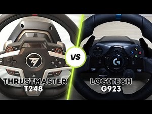 Thrustmaster T248 or Logitech G923? 🏎️ Discover the best sim racing wheel of 2025!