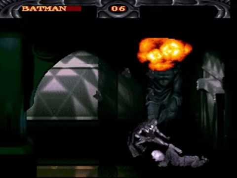 Batman Forever SNES - Level 2 BANK - ALL SECRETS - HARD - NO HOLD ONS