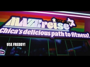 How To SKIP Mazercise In Fnaf Security Breach. (Still Working)