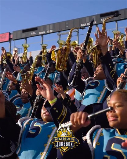 This is what game day sounds like. 🎶🔥 The Human Jukebox will be LIVE in Mobile, Alabama for the Senior Bowl, setting the tone pregame, halftime, and every stand moment in between. One game. One band. One last football turn-up before fall. You don’t wanna miss this. #HumanJukebox #SeniorBowl #Southern | Southern University Marching Band