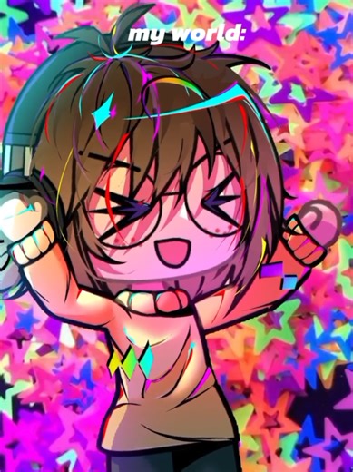 heheheh~ ||TRIGGER WARNING ⚠️ BRIGHT COLORS!! || for this post I chose rather a colorful style over a complicated and pretty one || #gachaedit #edit #gachaanimation #gachalifefr