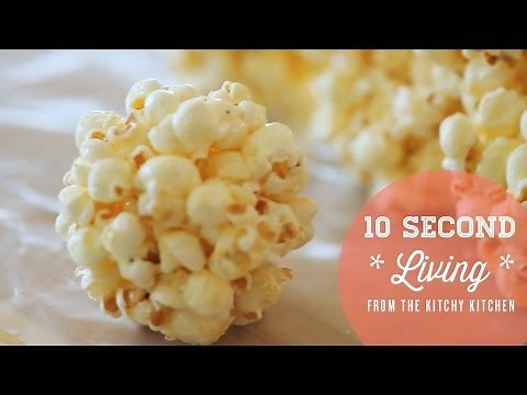 How to Make Popcorn Balls // 10 Second Living