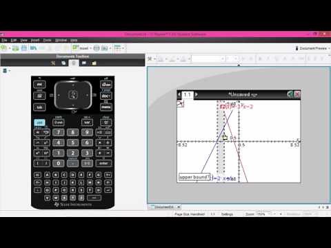 Lesson 3 - Simultaneous Equations On The Graph And On The Calculator