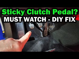 DIY FIX - Sticky Clutch Pedal C7, C6 & C5 Corvette