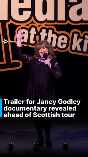 Trailer for Janey Godley documentary revealed ahead of Scottish tour. Audiences across Scotland will have a unique chance to see the film, titled Janey, on the big screen followed by live stand-up from the woman herself. #janeygodley #documentary #comedy #comedian #news #scottishnews #scotland #stvnews | STV News