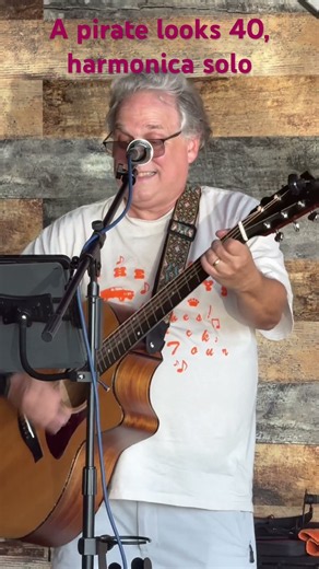 Pirate looks at 40 – harmonica solo by Jack Anderson ￼