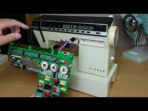 '70s Singer Futura 1000 Sewing Machine - Part 1 - Troubleshooting - Top Tensioner, Buttons and More