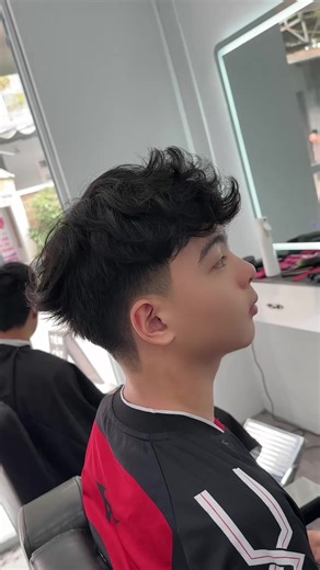 Messy Fringe and Low Taper Fade Haircuts