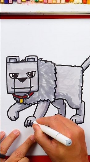 Draw Dennis from the Minecraft Movie on ‪@ArtHubPlus‬ #artforkidshub #howtodraw
