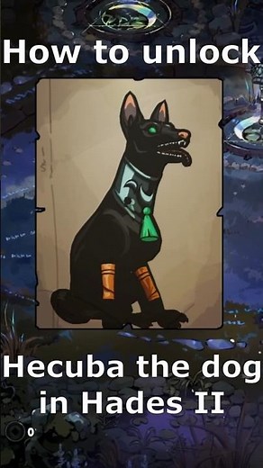 Where to get the dog companion Hecuba in Hades 2 #hades2