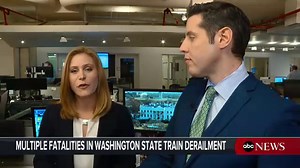 Trump pushes for infrastructure improvements after train derailment