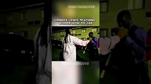 Lenox Lewis刘易斯教Wild维尔德如何运用刺拳……