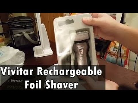Vivitar Rechargeable Foil Shaver Unboxed